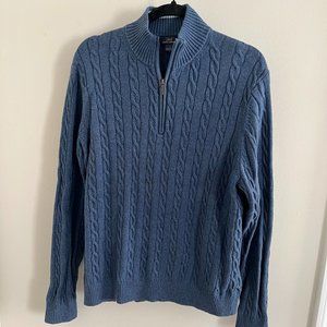 Brooks Brothers Half-Zip Knit Sweater